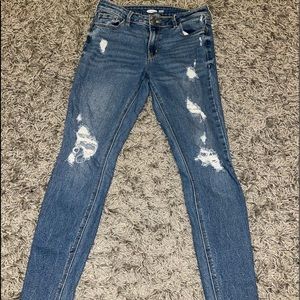 Old Navy Distressed Skinny Jeans
